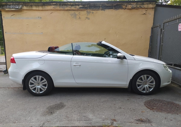 Volkswagen Eos cena 36900 przebieg: 142000, rok produkcji 2009 z Lubin małe 254
